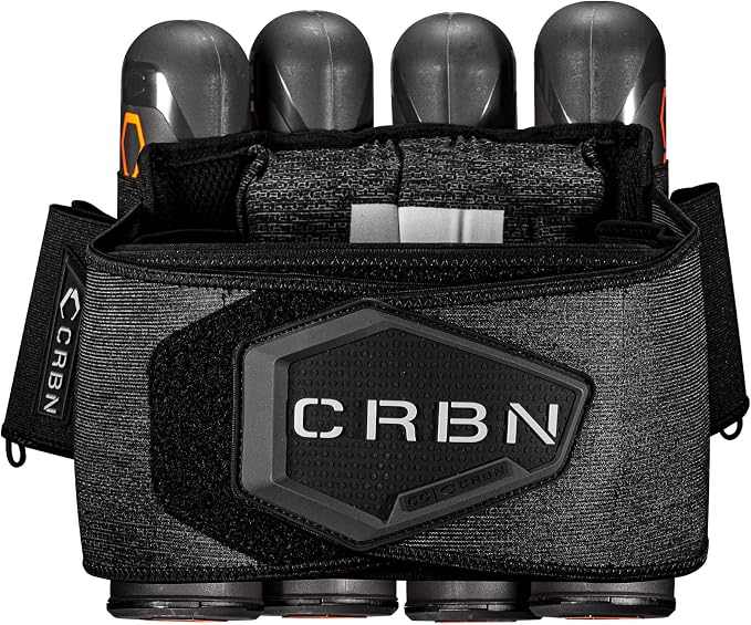 CRBN CC Harness 4-Pack Black [ Tight Fitting ] [ Large/X Large ]