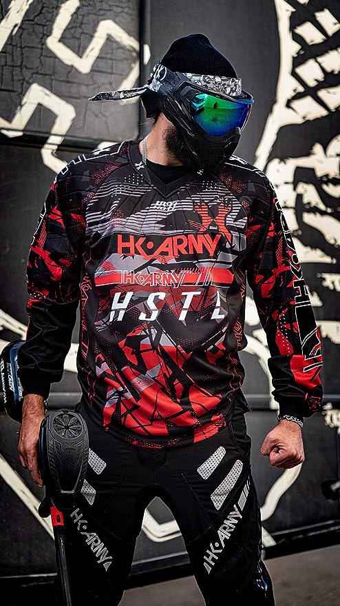 HK Army HSTL Paintball Jersey – Lava Large