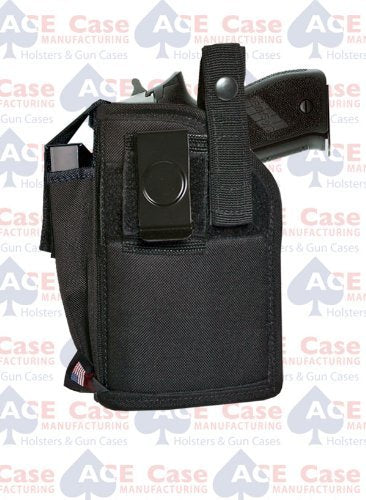 Ace Case Pistol with Laser Side Holster Glock 17, 19, 22, 23, 25, 31, 32, 33, 38