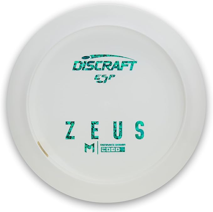 Discraft Paul McBeth White ESP Zeus 173-174 Gram Distance Driver Golf Disc