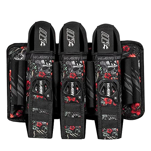 HK Army 3+2 Eject Paintball Harness Pod Pack - Tropical Skull