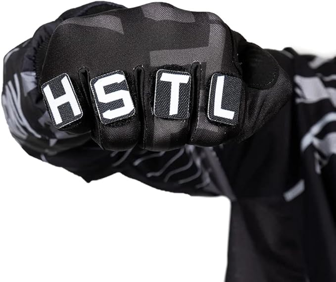 HK Army Freeline Knucklez Customizable Paintball Gloves - Blackout - Large