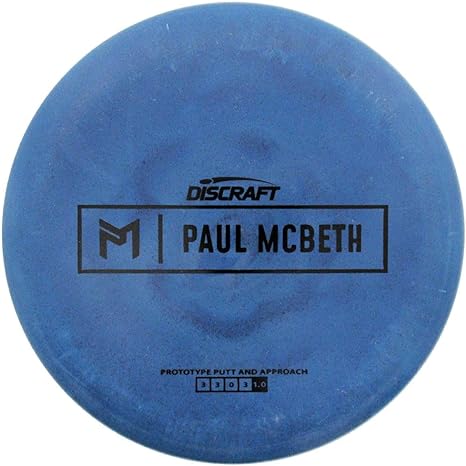 Discraft Prototype Paul McBeth Signature Kratos Putter Golf Disc 167-169