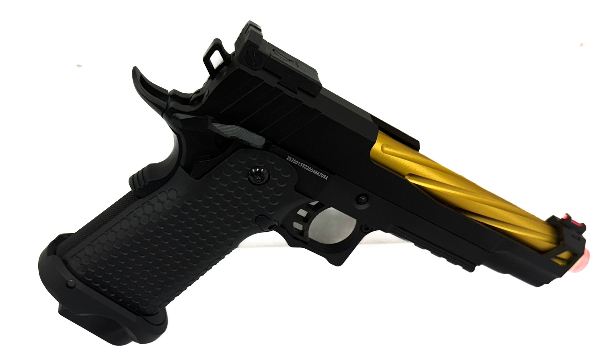 MatrixGoldenEagle FullMetalOTS.45Tact Hi-CAPA GasBB AirsoftPistol w/Case(Mod-12)