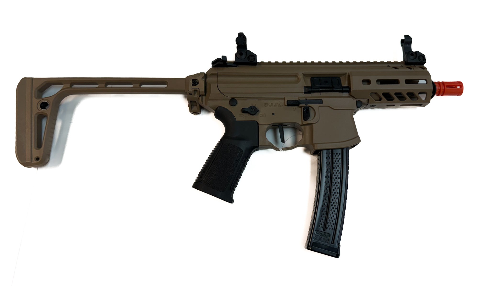 SIG Sauer ProForce Sportline MPX-K Airsoft AEG SMG (Dark Earth/Gun Only)