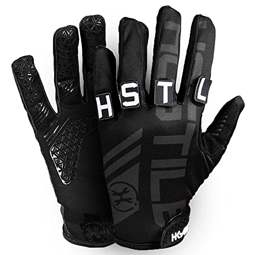 HK Army Freeline Knucklez Customizable Paintball Gloves - Blackout - X-Large