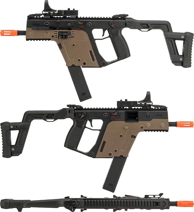 Evike Kriss USA Kriss Vector AEG Airsoft SMG Rifle Krytac (Dual-Tone / <400 FPS)