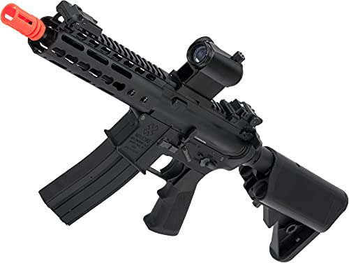 Evike Airsoft EMG Helios Noveske Licensed N4 GBB M4 / Keymod Handguard 7" Pistol