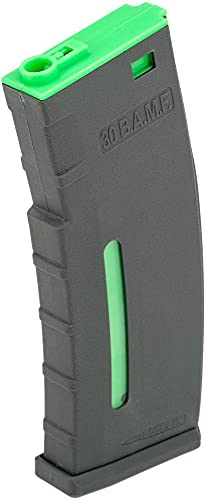 Evike BAMF 190rd Polymer Mid-Cap Airsoft Mag M4 / M16 Series Biohazard 1 Mag