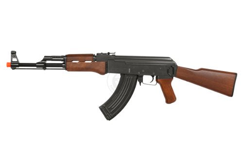 double eagle full auto electric metal aeg ak-47 rifle fps-350 airsoft gun(Airsoft Gun)