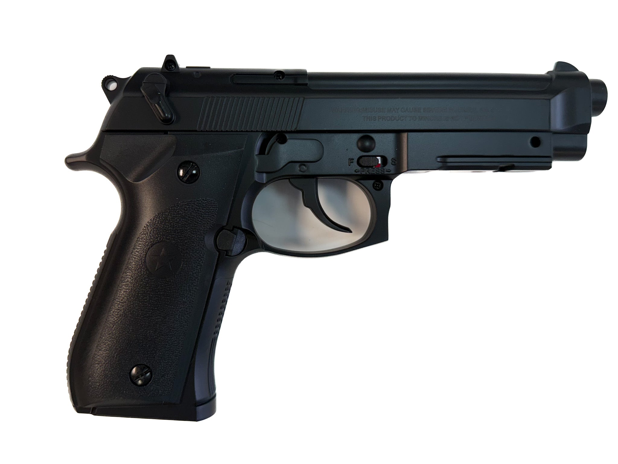 Matrix Predator M9 4.5mm Non-Blowback CO2 Air Pistol (Color: Black)