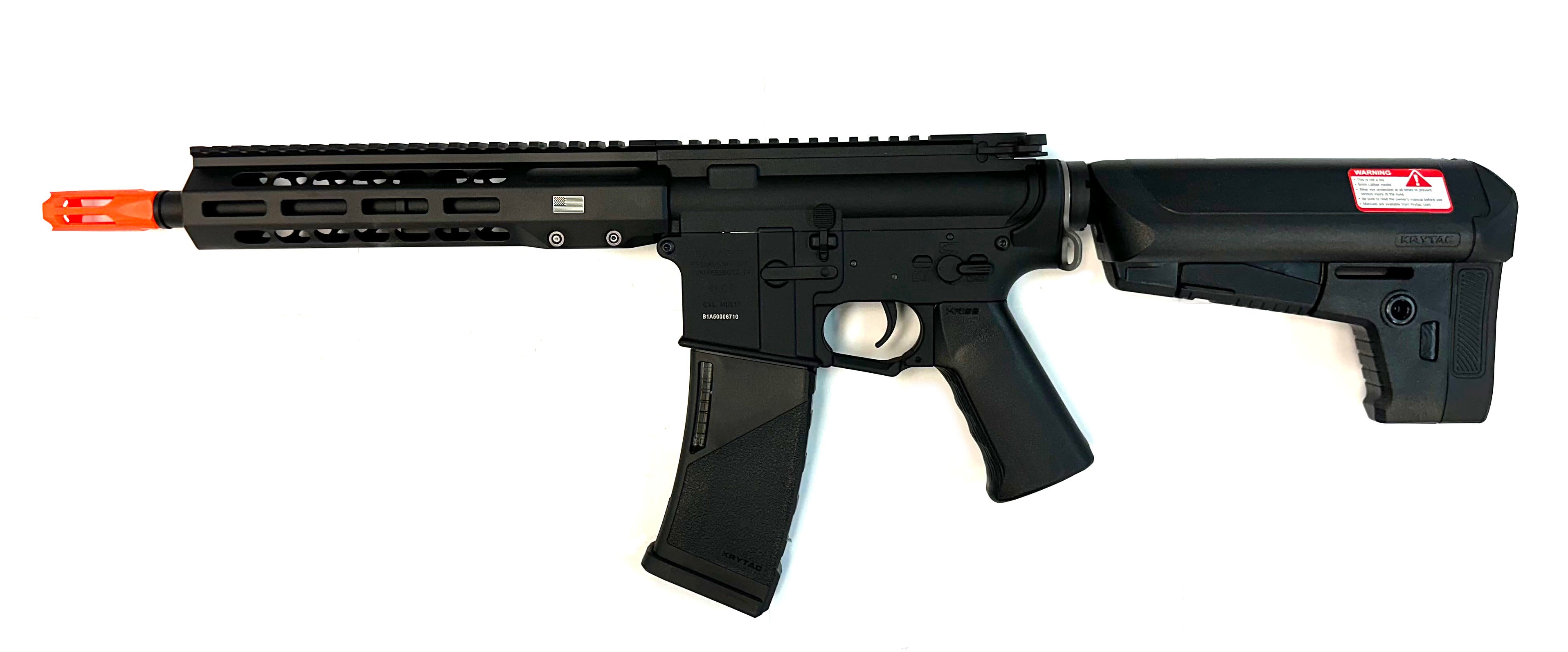 EMG / KRYTAC / BARRETT Firearms REC7 DI AR15 AEG Airsoft Rifle - Black Carbine