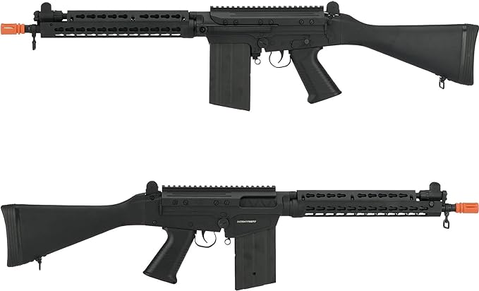 Evike Airsoft - 6mmProShop FAL Carbine Airsoft Electric Blowback AEG (Type B)