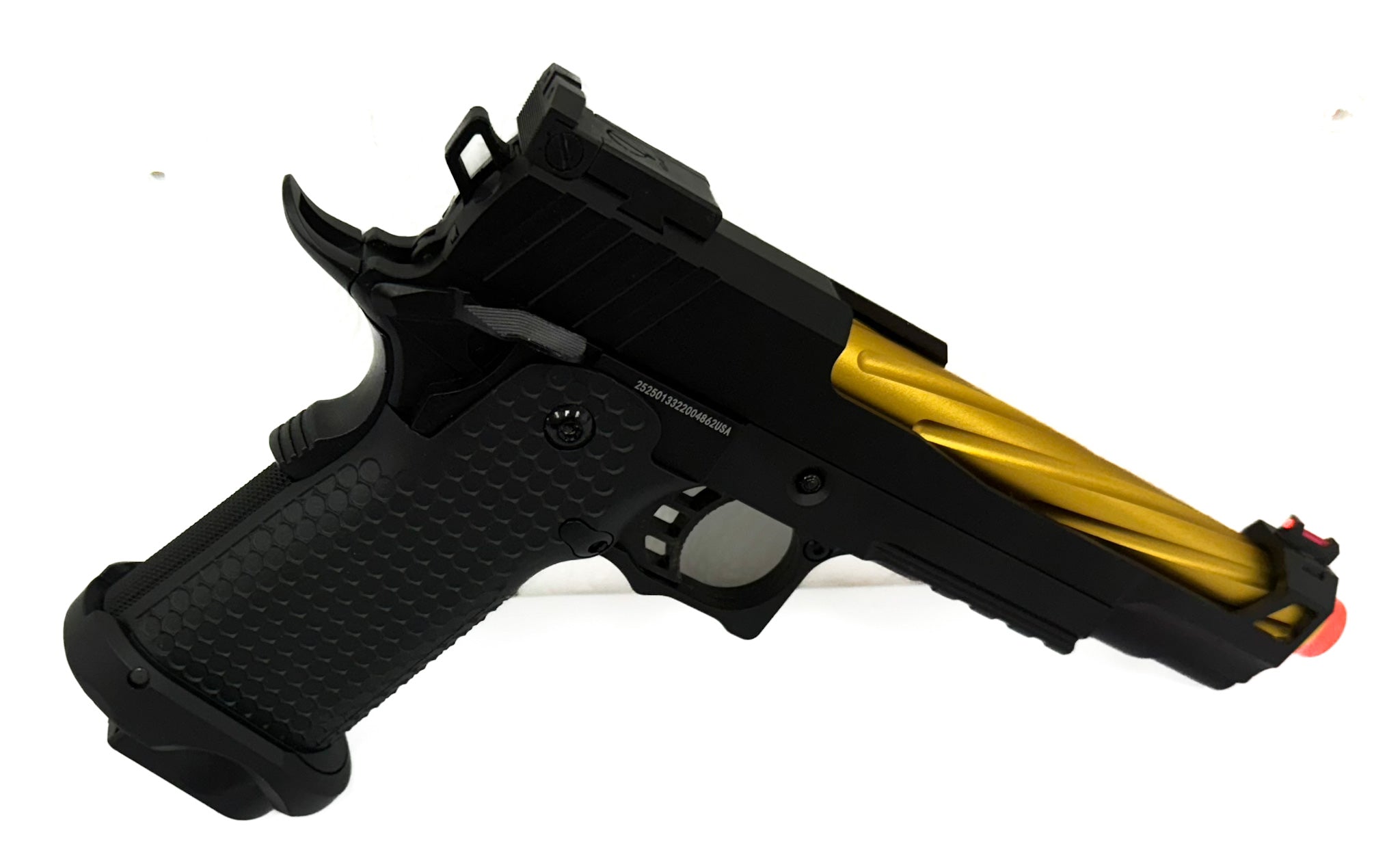 MatrixGoldenEagle FullMetalOTS.45Tact Hi-CAPA GasBB AirsoftPistol w/Case(Mod-12)