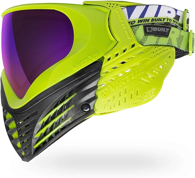 Virtue VIO X6 Thermal Paintball Goggles/Masks (Acid Black)