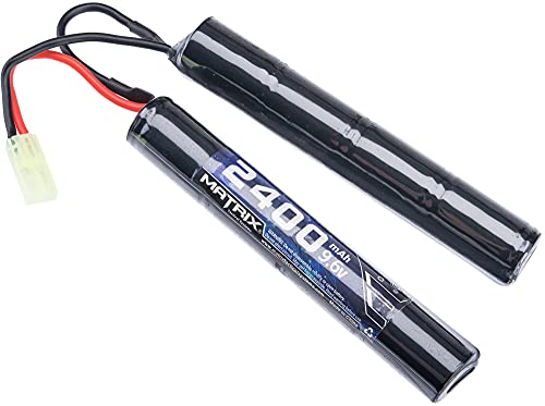 Evike Airsoft Matrix High Output NiMH Battery (9.6V / 2400mAh / Small Tamiya)