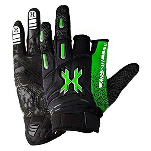 HK Army Pro Paintball Gloves - Slime - Small