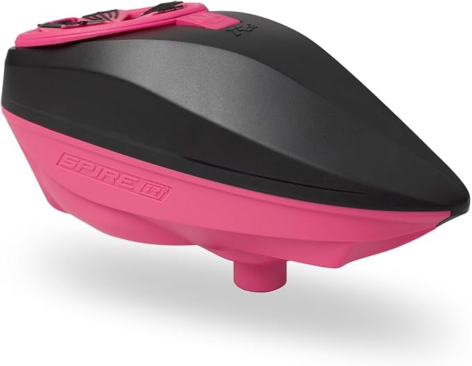 VIRTUE Spire IR² Electronic Paintball Loaders/Hoppers - SE Includes Speed Feed Black Pink