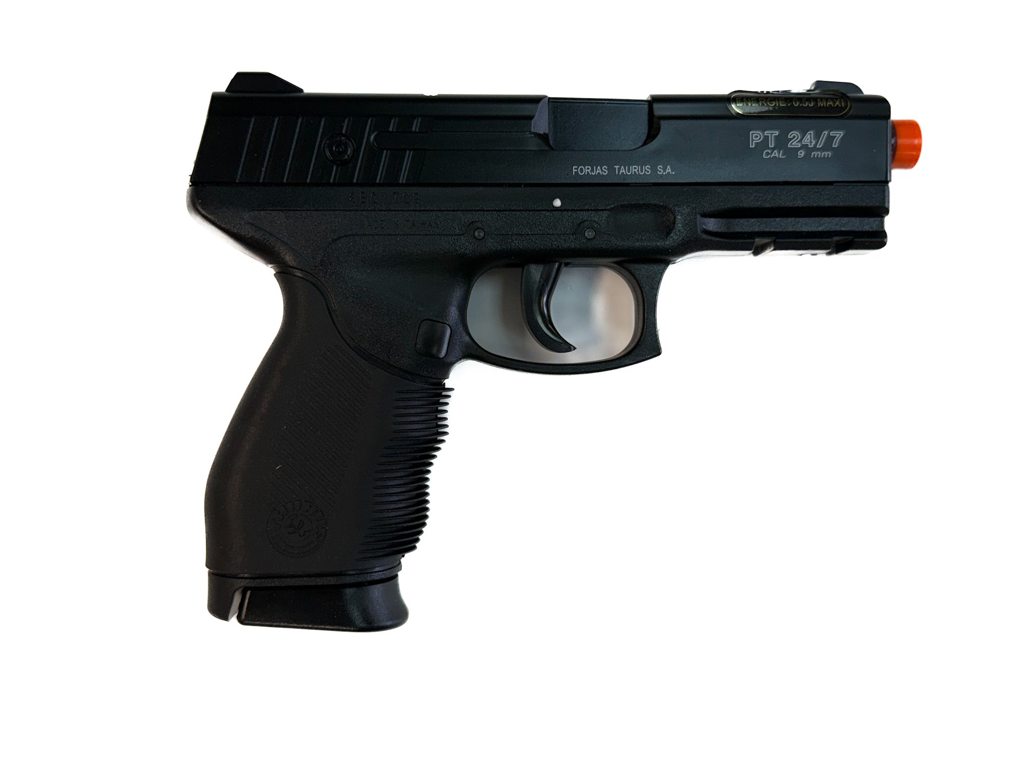 Taurus Licensed 24/7 High Grade Airsoft Spring Pistol - Black