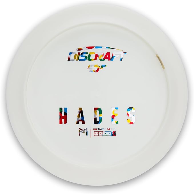 Discraft Paul McBeth Bottom Stamp White ESP Hades Distance Driver 170-172 grams