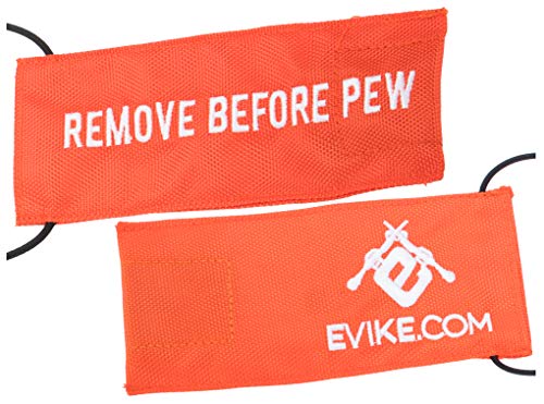 Evike Airsoft - Tactical Airsoft Barrel Cover w/Bungee Cord - Remove Before Pew