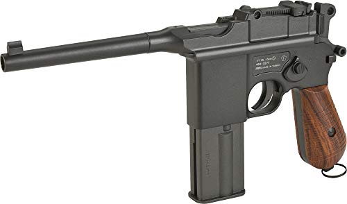 Evike KWC M712 Broomhandle Full-Auto CO2 Gas .177 Full Metal Air Pistol