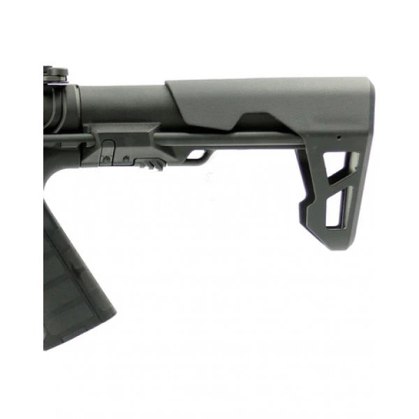 Evike Airsoft - King Arms PDW 9mm SBR Airsoft AEG Rifle (Color: Black / Shorty)
