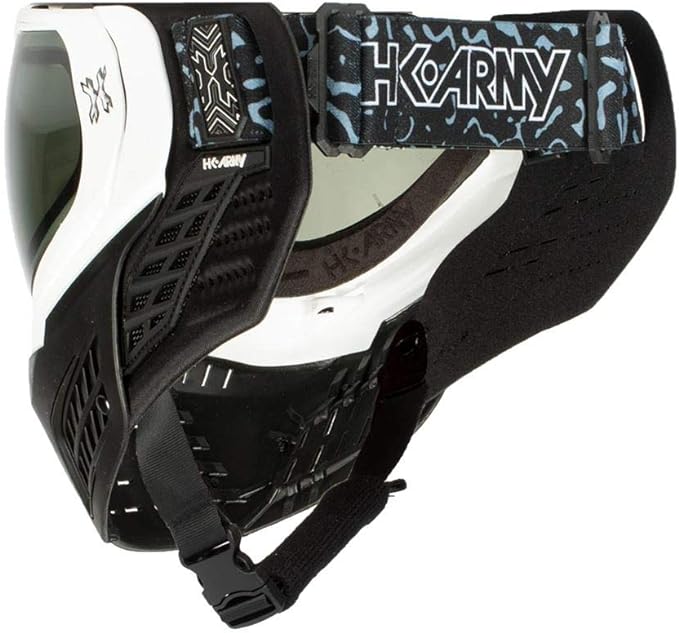 HK Army Paintball KLR Thermal Anti-Fog Mask/Goggles (Blackout White)