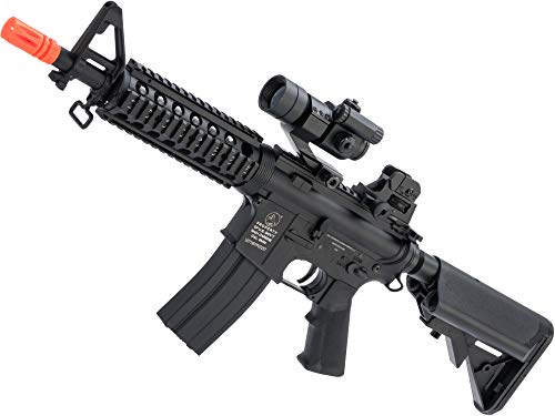 Evike Colt Licensed M4 CQB-R Carbine Airsoft AEG Rifle (Gun Only / 400 FPS) CYMA