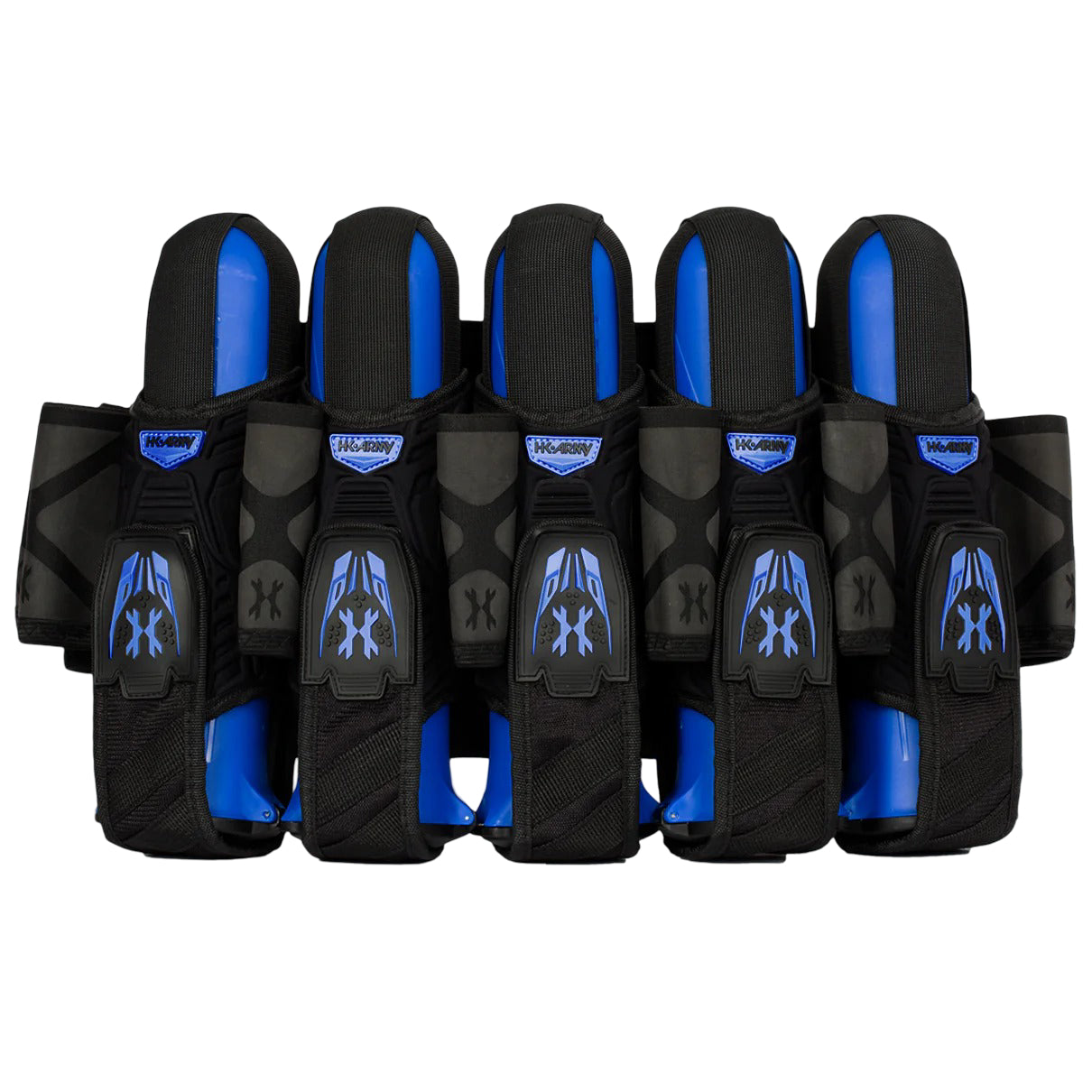 HK Army Magtek Paintball Harness Pod Pack 5+4 - Black/Blue