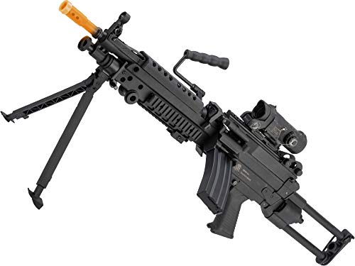 Evike Airsoft FN Licensed Featherweight M249 Airsoft Machine Gun Para / <350 FPS