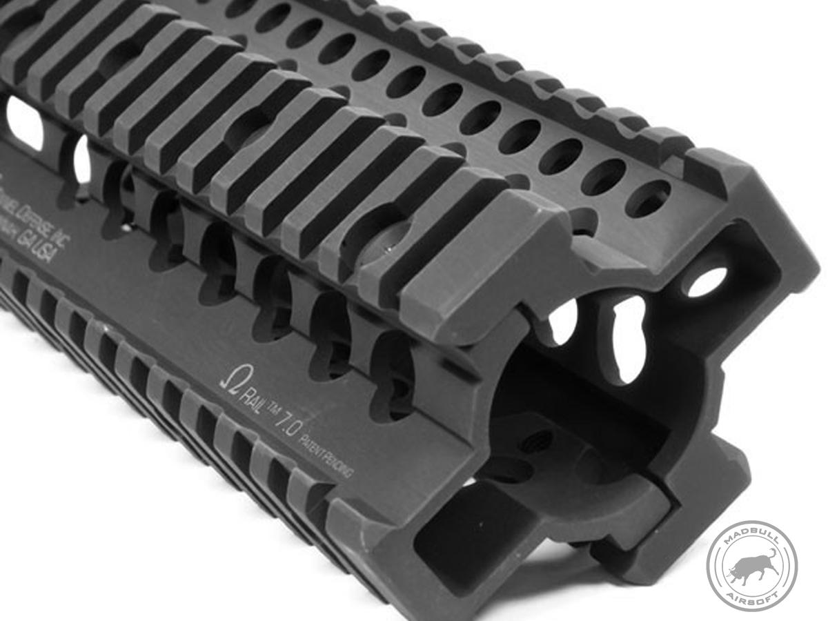 DD Licensed Omega Rail System for Airsoft AEG by Madbull (Black/9")