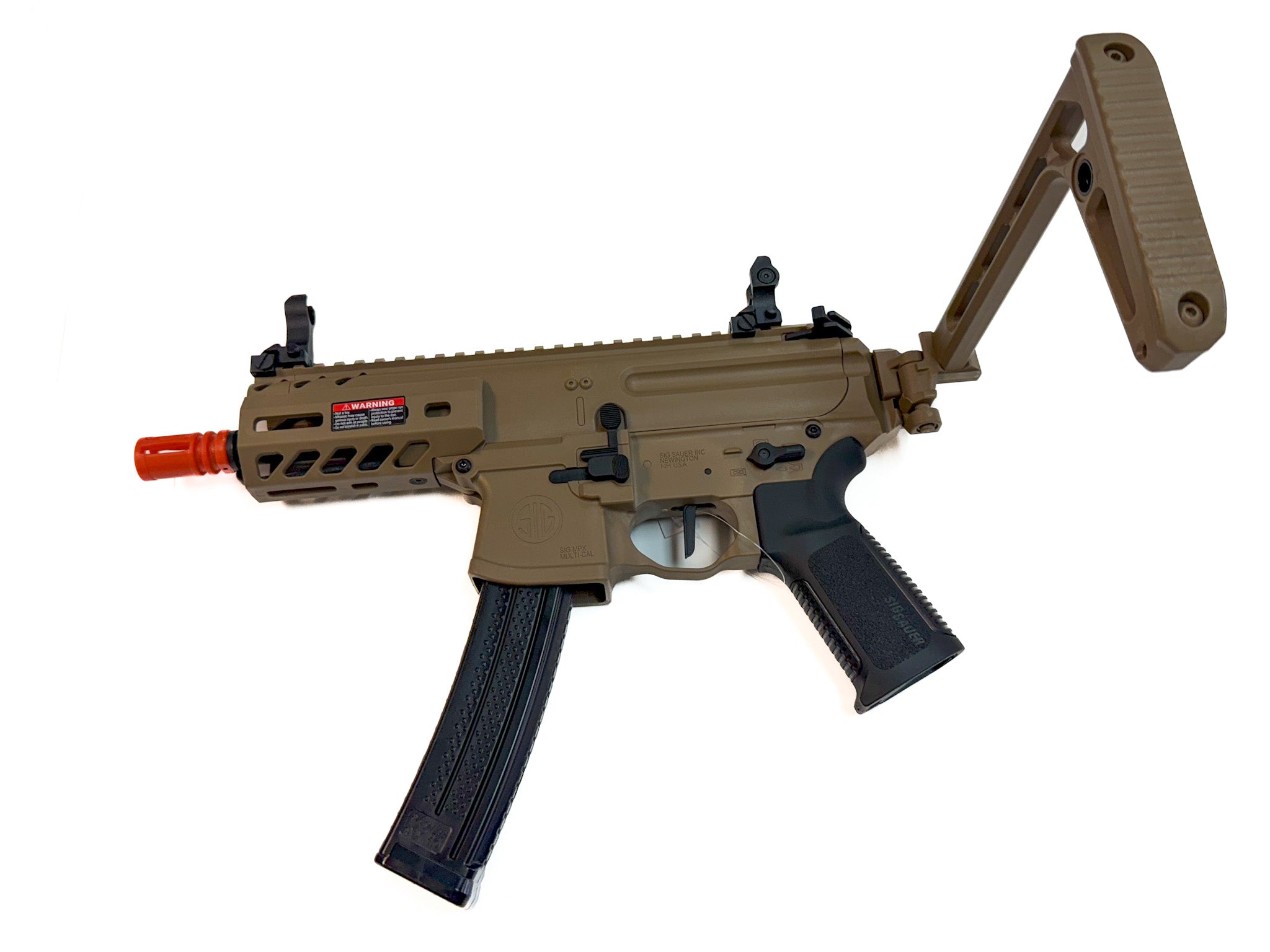 SIG Sauer ProForce Sportline MPX-K Airsoft AEG SMG (Dark Earth/Gun Only)