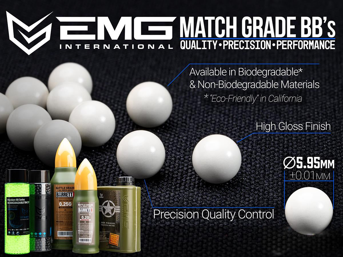 Evike EMG International Match Grade 6mm Airsoft BBS - 5000 Rounds (Weight: .28g)