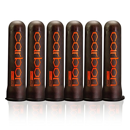 CRBN Carbon Thermatech Heat Sensitive Paintball Pods - 6 Pack