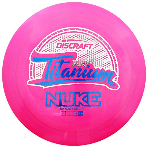 Discraft Titanium Nate Doss Nuke Distance Driver Golf Disc [Colors May Vary]