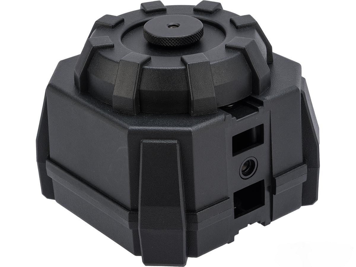 Evike Angel 2000 Round Blok Firestorm Airsoft AEG Drum Flashmag Black/Body Only