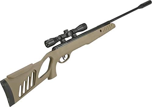 Evike Swiss Arms TAC-1 Nitro Break Style AirRifle w/ 4x32 Scope Tan / .22