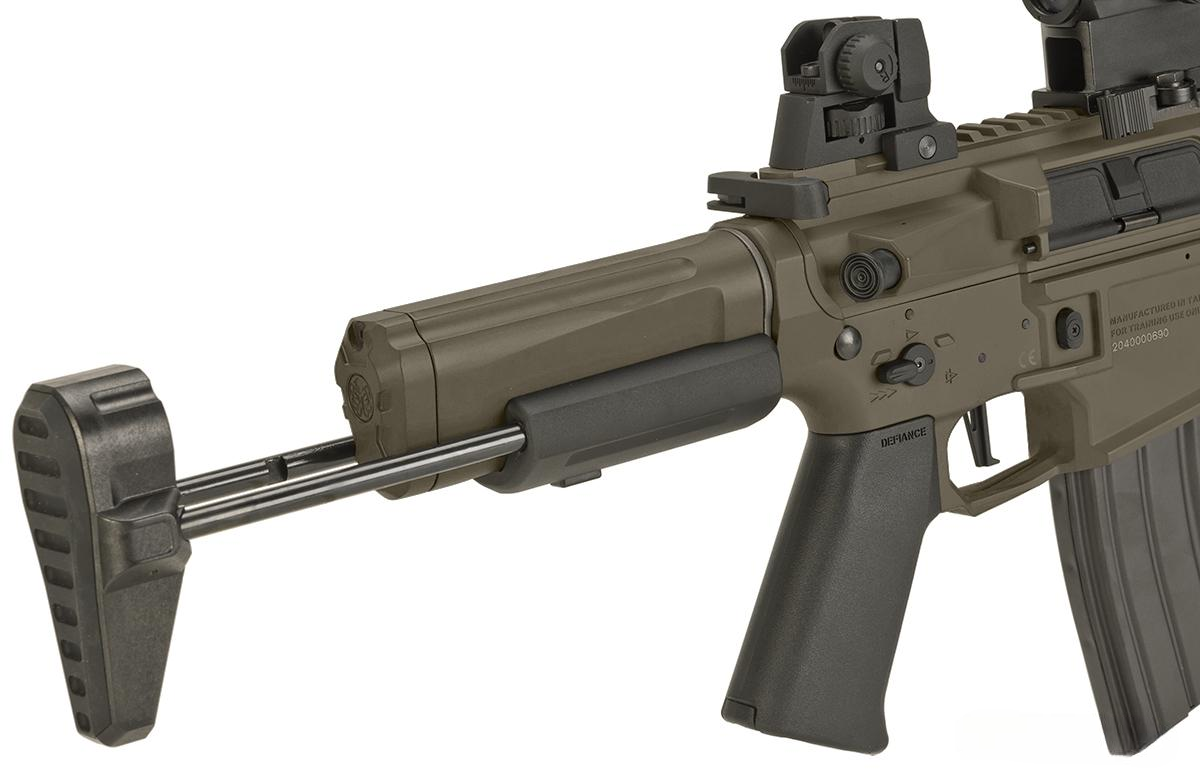 Krytac Full Metal Trident MKII PDW Airsoft AEG Rifle (Color: Flat Dark Earth)
