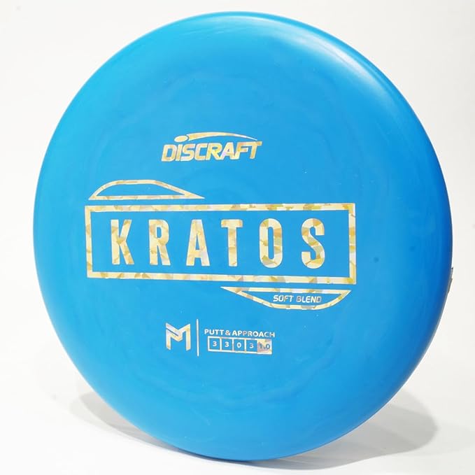 Discraft Paul McBeth Soft Kratos Disc Golf Putter & Approach Disc - 170-172g