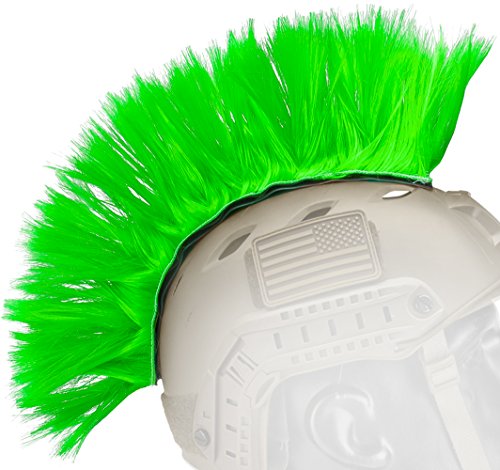 Evike Matrix Tacti-Cool Airsoft/Paintball Helmet Crest Mohawk - Green - (50016)