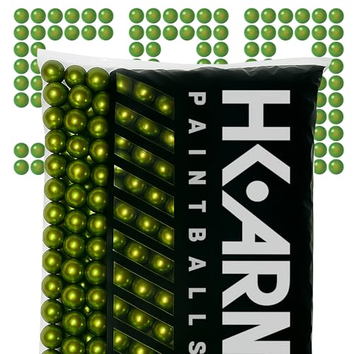 HK Army Scented Paintballs, Watermelon Blast, 500 Count | Level 3 Premier Grade .68 Caliber with Metallic Blue Shell & Bright Pink Fill | High Accuracy, Eco-Friendly Paintball for All Conditions