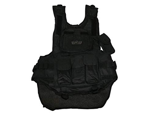 GXG Deluxe Black Paintball Tactical Vest