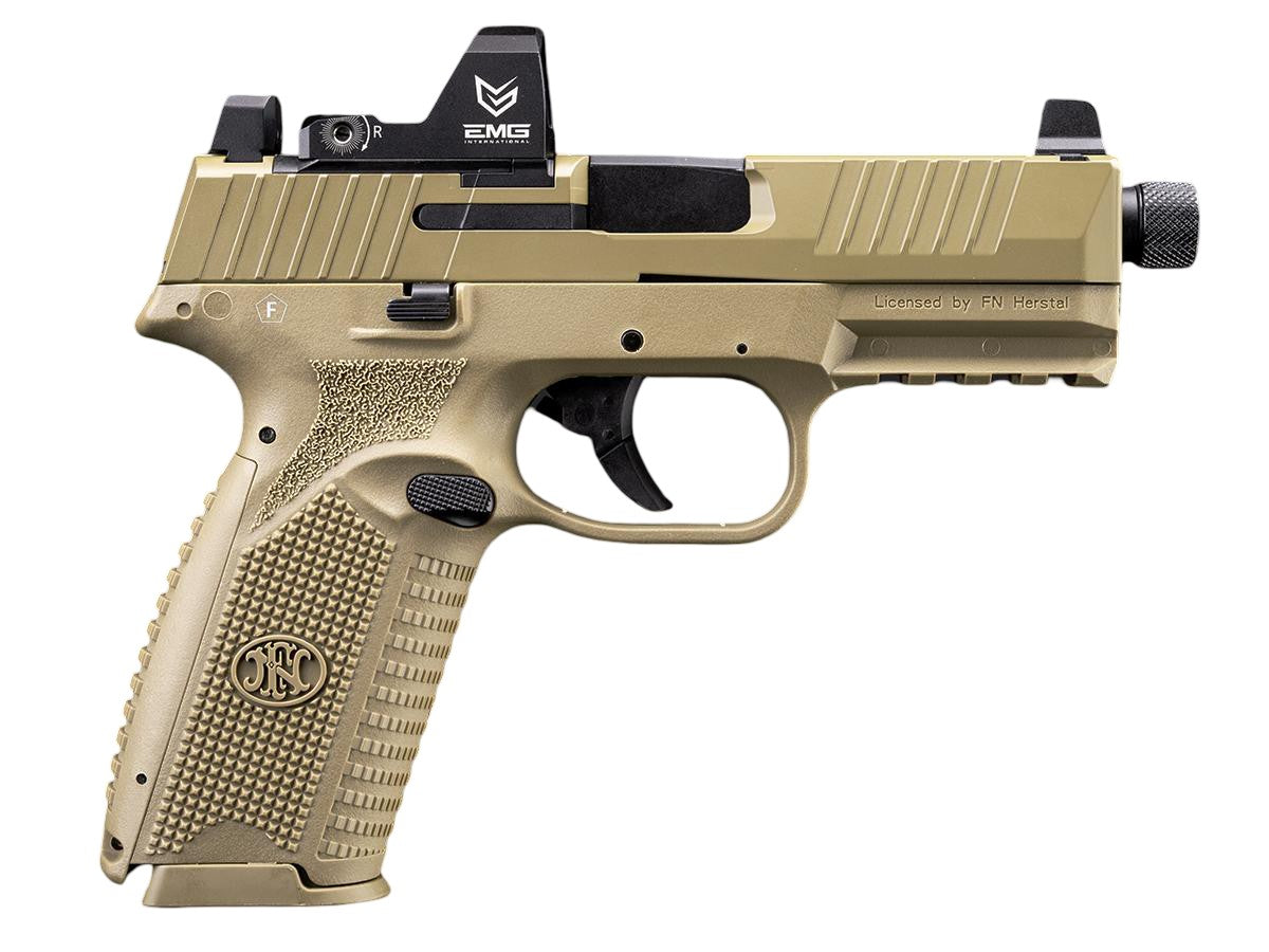 EMG FN® 509 Gas Blowback Airsoft GBB Pistol (Color: Flat Dark Earth)