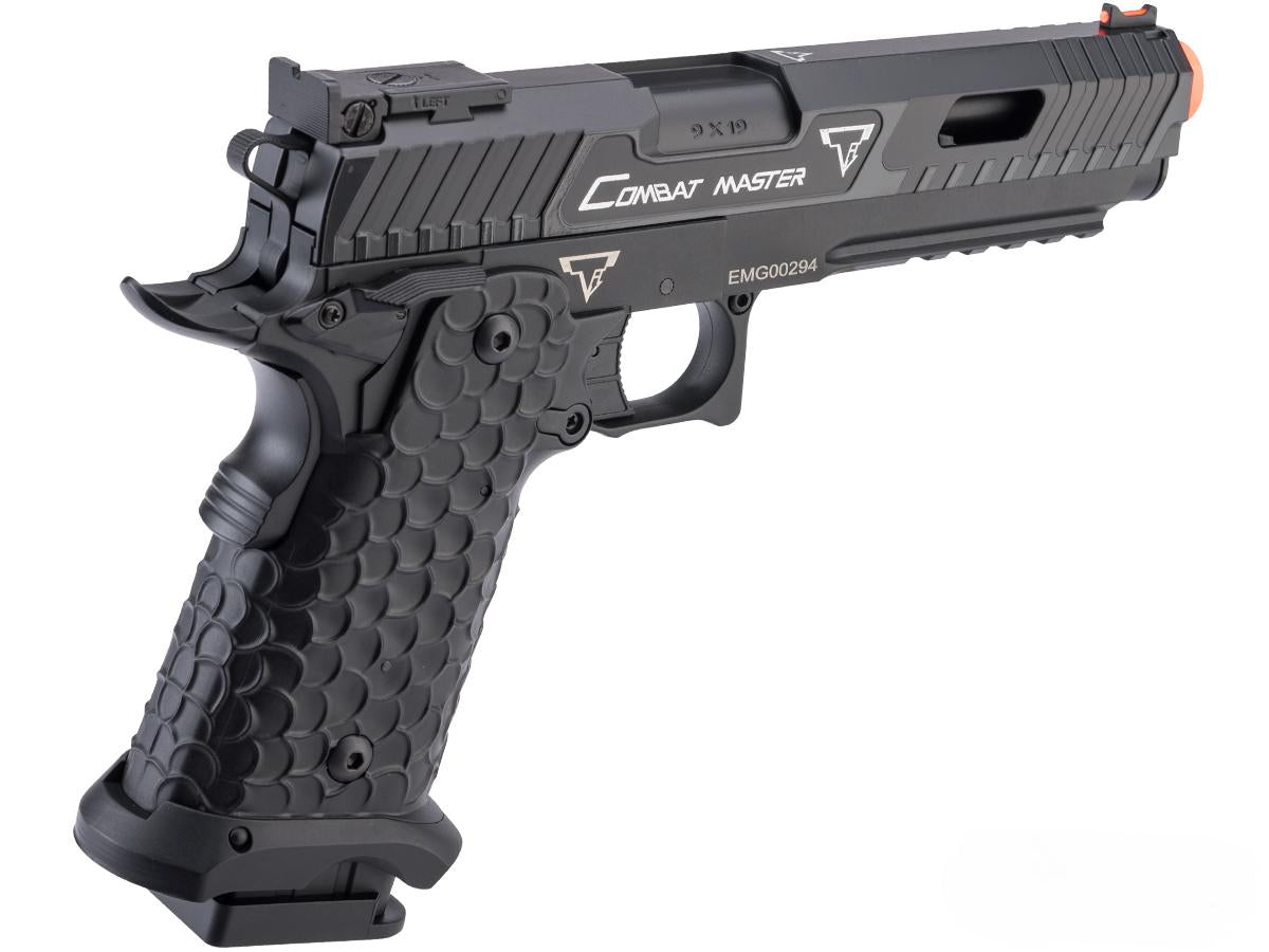 EMG TTI Lic 2011 Combat Master Full Auto Select Fire Airsoft AEP Pistol