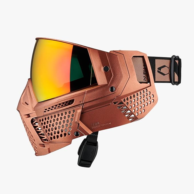 CRBN Paintball Zero GRX Goggle - ELMT Bronze, Less Coverage