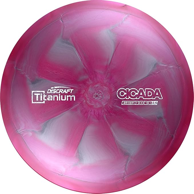 Discraft Swirl TI Cicada 173-174 Gram Driver Disc Golf Disc