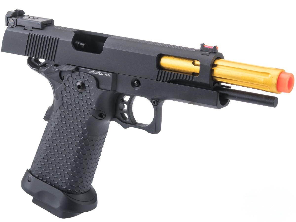Matrix X Full Metal OTS .45 Tactical Hi-CAPA Gas Airsoft Pistol w/Case(Mod-7)