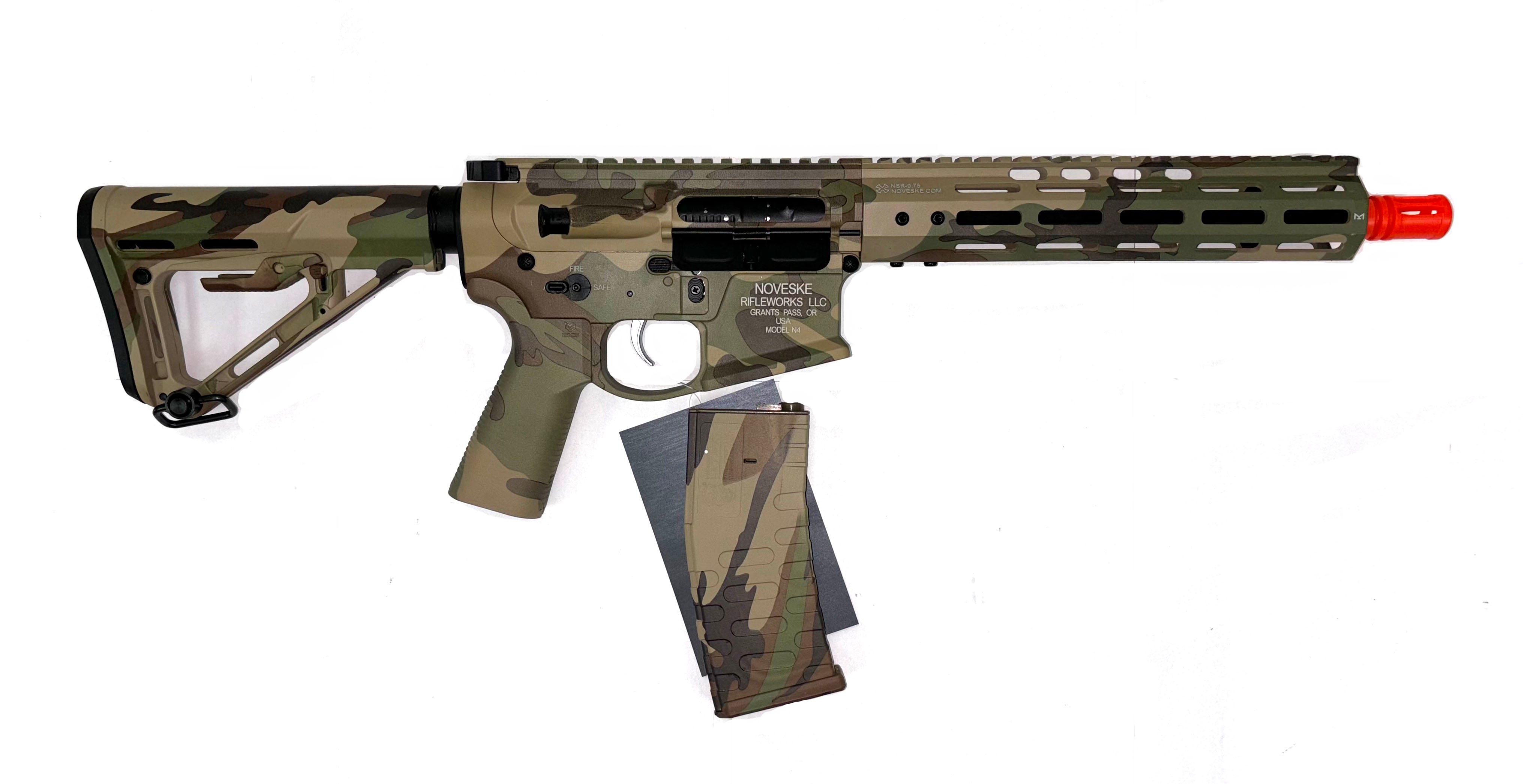 EMG NOVESKE Gen4 w/ eSilverEdge SDU2.0 GearboxAirsoft AEG Training RifleWoodland