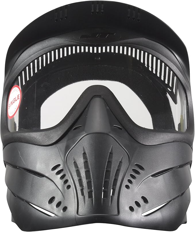 JT Premise Paintball Goggle Mask with Anti-Fog Lens, Black